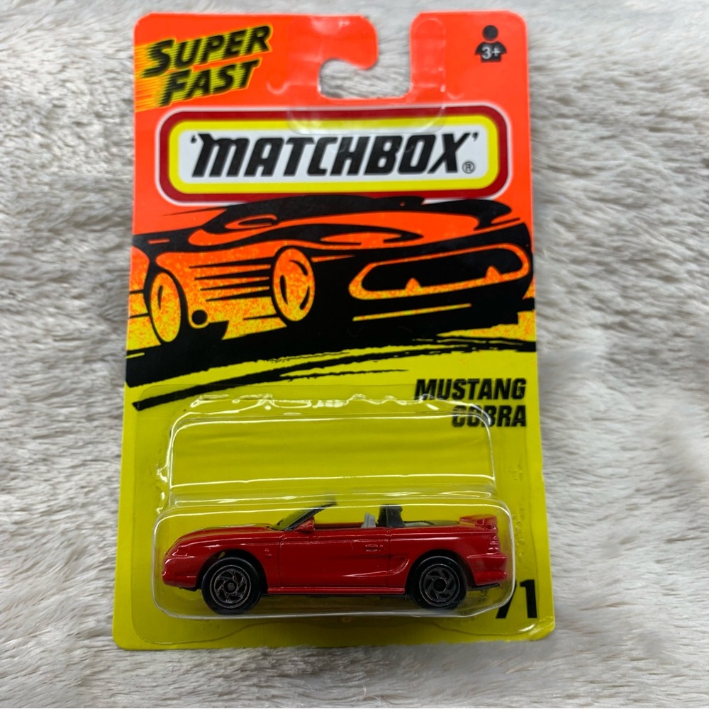 Matchbox “Mustang Cobra” (1995) – Vintage Collectible